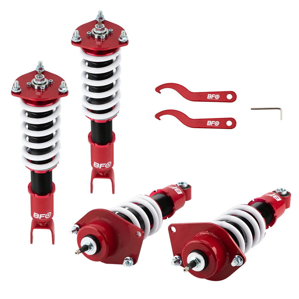 Coilovers Suspension Coil Spring Shock Struts Kit For Mazda RX8 SE3P 2003-2012 Coil Spring Strut Adjustable Damper Coilover Kit