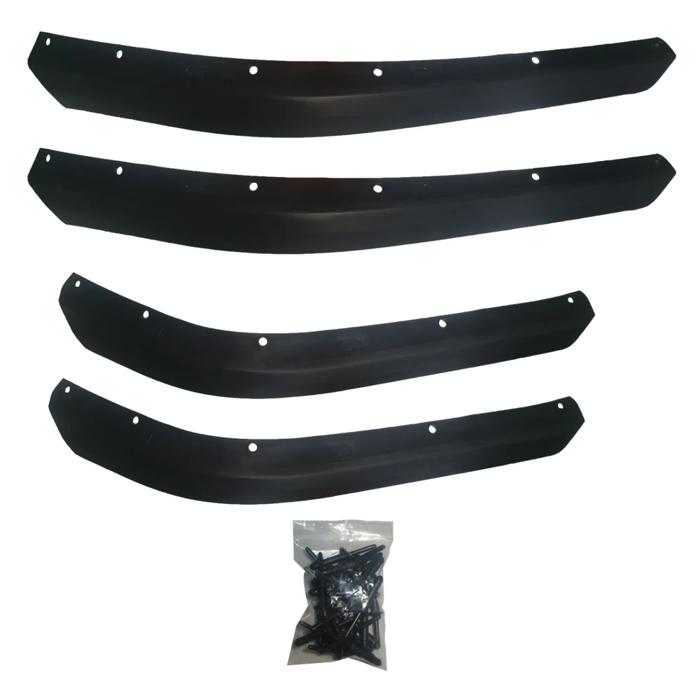 SXMA JL1280 Original Wheel Cover Widened Small Wheel Cover Strip for Jeep JL for Wrangler 2018+, abs Material