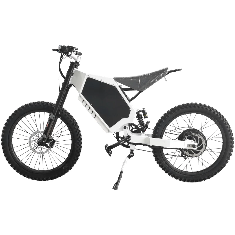 Bobmer 72v 5000w High Quality Enduro Electric Bike 26'' Inch Wheel with 60km/h High Speed Smart Electronic City Bike