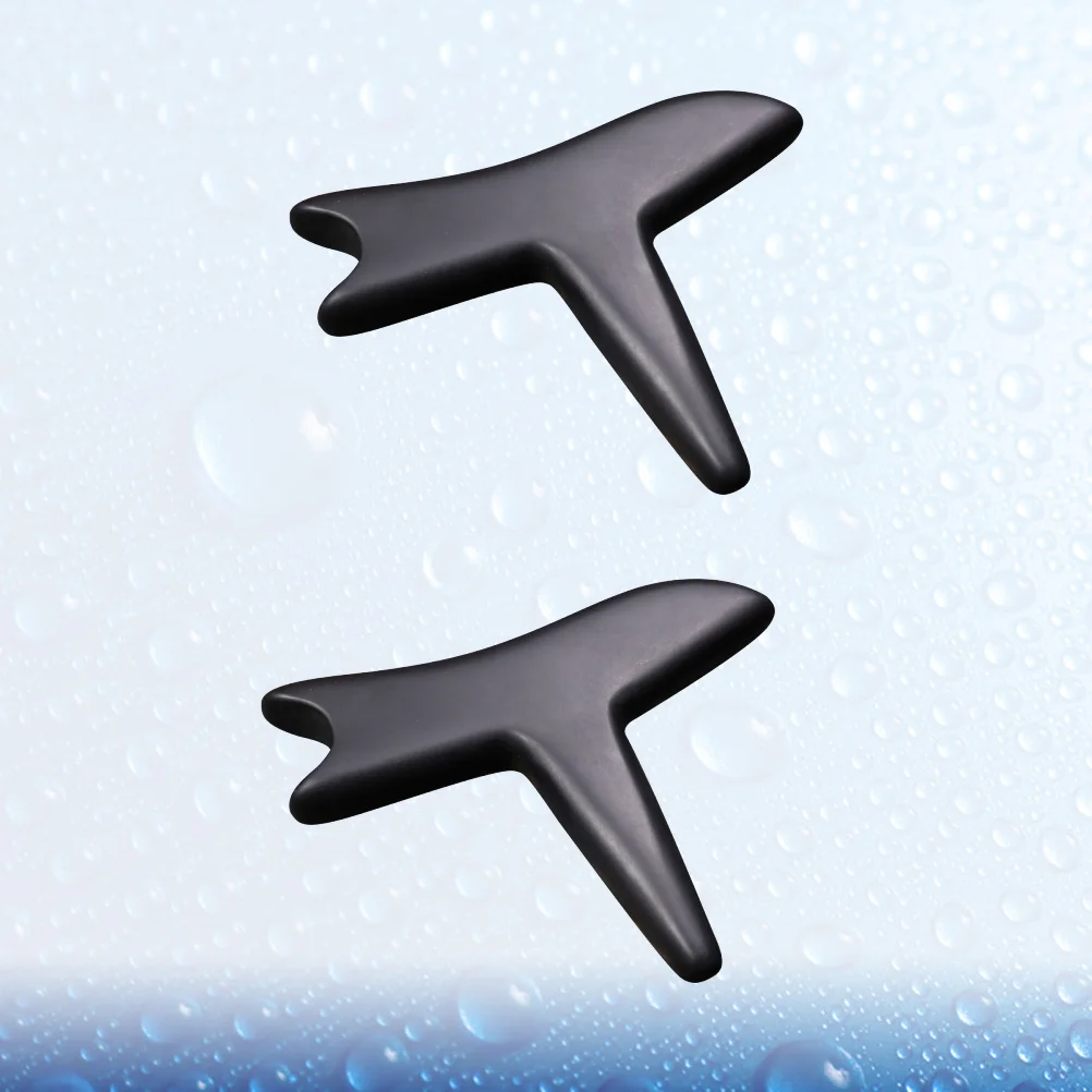 

2Pcs Black Massage Cone Traditional Foot Massager Stone Needle Lightweight Smooth Skin Care Tool Massage Cone Foot Massager