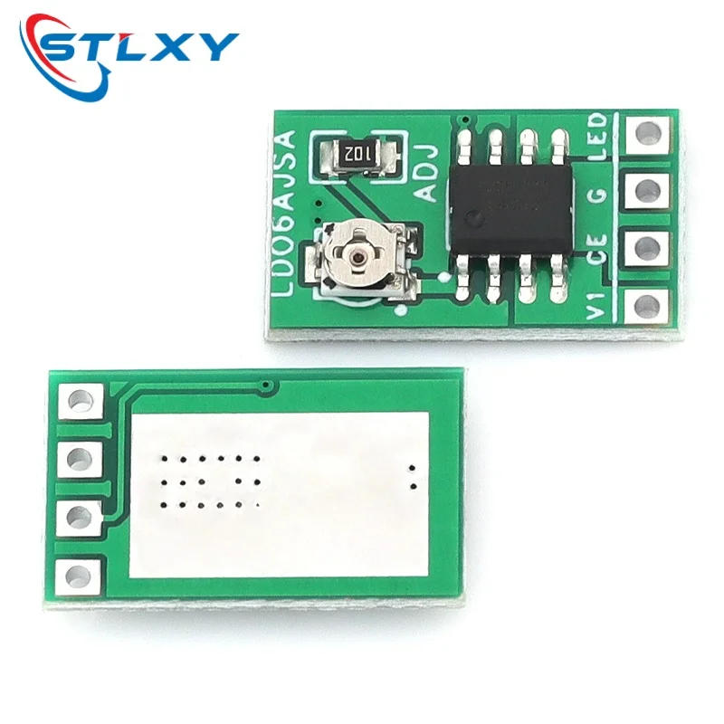 Stlxy LED Driver 30-1500MA Constant Current Adjustable Module PWM Control Board for USB LED flashlight 18650 Li-ion DC 3.3V 3.7V