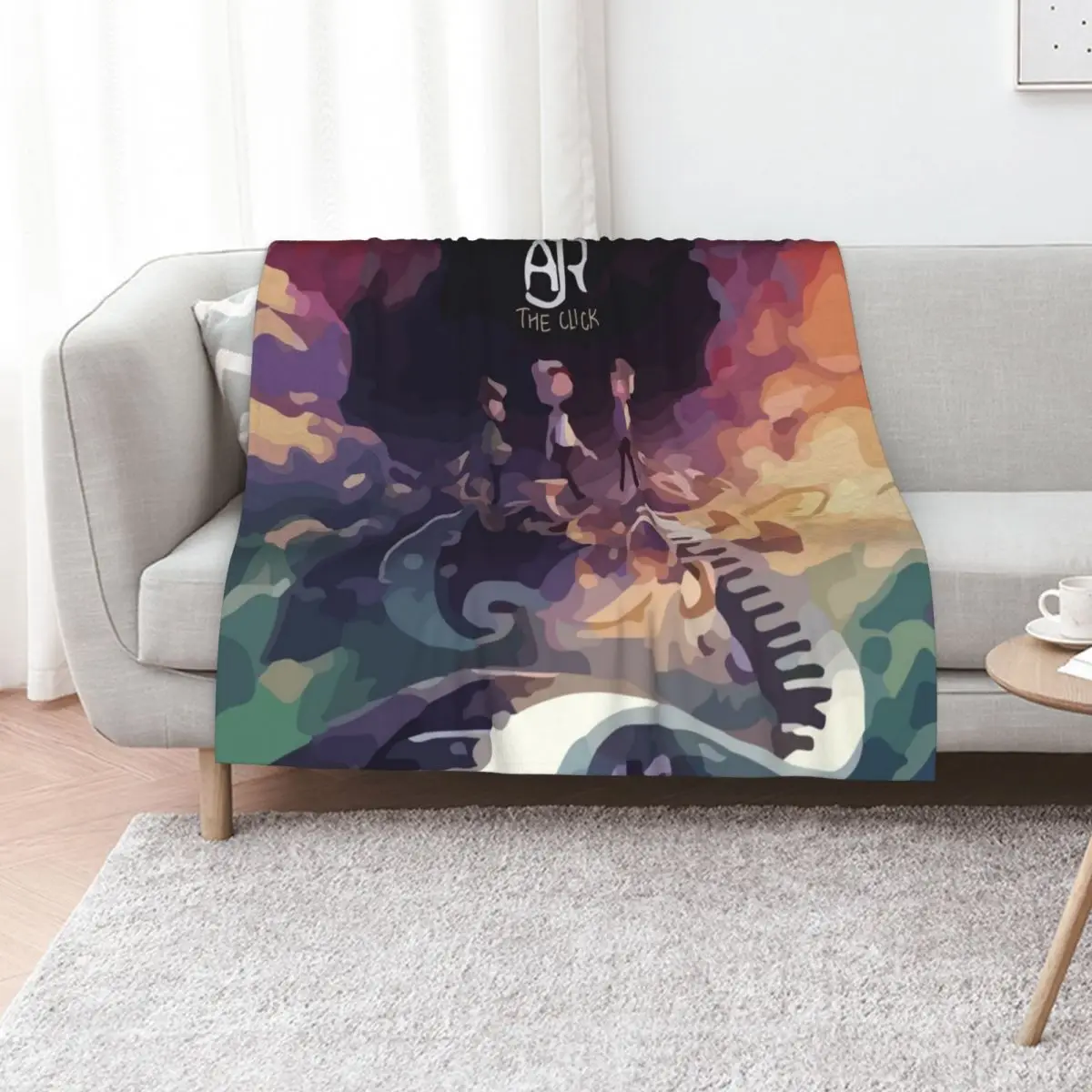The Click Album Cover Throw Blanket Travel christmas gifts Sofa Throw Sofa Quilt Picnic bed plaid Blankets