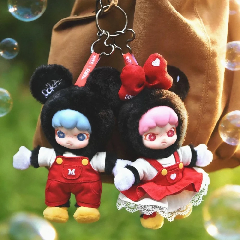 

Disney DORA Mickey Minnie Plush Pendant Anime Peripherals Figure Doll Keychain Cute Bag Charm Trendy Desktop Decoration Toy Gift