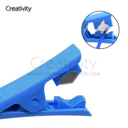 Rura PTFE Cutter Mini przenośny obcinak do rur ostrze do rury Nylon PVC PU narzędzia tnące bez rura PTFE 3D części drukarki