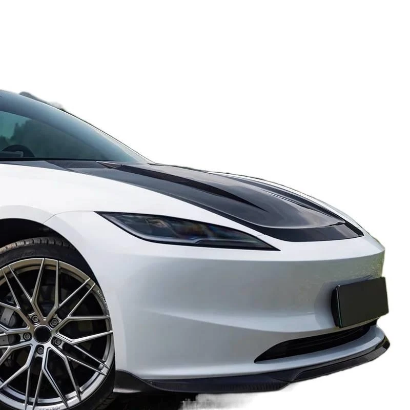 

Капот в стиле карбон для Tesla Model 3 2024+ (легкий, улучшенная производительность) с новой крышкой двигателя