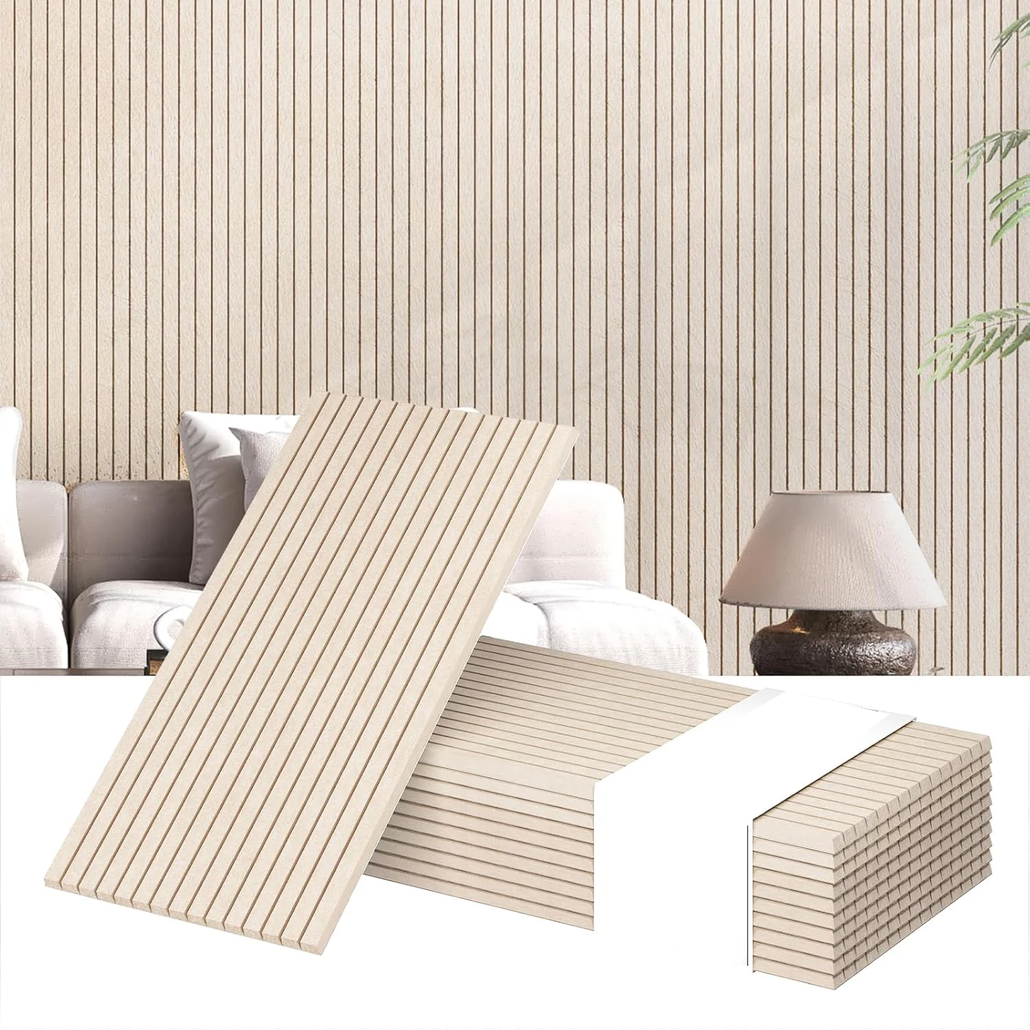 Home Office Studio - 6PCS Black Large Bulletin Acoustic Wall