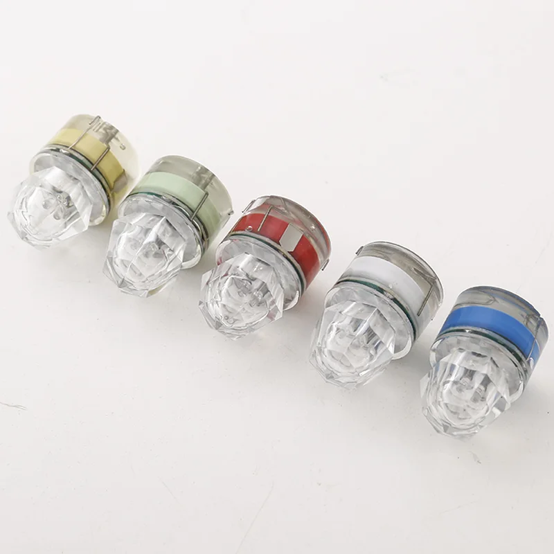10 stücke LED Angeln Lampe Unterwasser Diamant Form Blitzlicht Zieht Tintenfisch Angeln Köder Tackle Angeln Werkzeuge – Detail 10