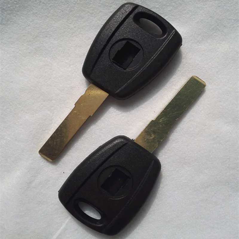

5PCS New Replacement Key For Fiat 500 Ducato Transponder SIP22 Uncut Blade Car Key Case Shell