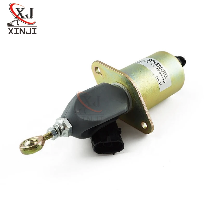3935649 Replacement 12V Fuel Shut Off Solenoid 3" For 5.9L or 8.3L FOR Cummins Diesel Engine