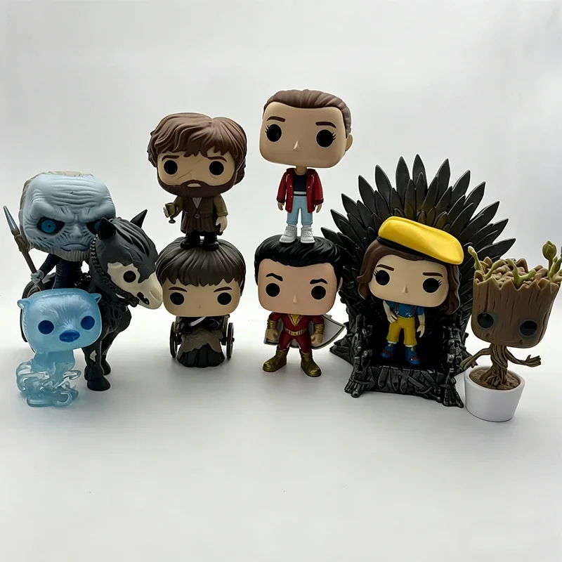 Nuevo juguete de anime 2026: Guardián Espiritual, personajes de dibujos animados Hermione, Rey de la Noche, Bran, Star, Tyrion Lannister, Eleven, Shazam, Arya Stark, BabyGroot