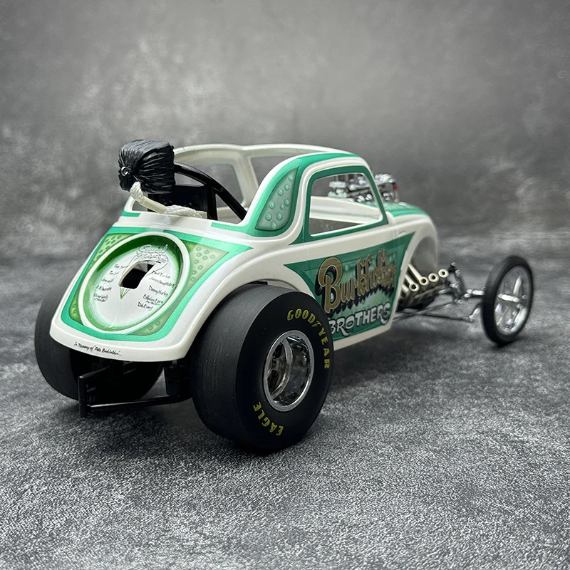 Diecast 1/18 Scale Burkholder Brothers Altered Alloy Car Model Play Vehicles Model Car Original Box
