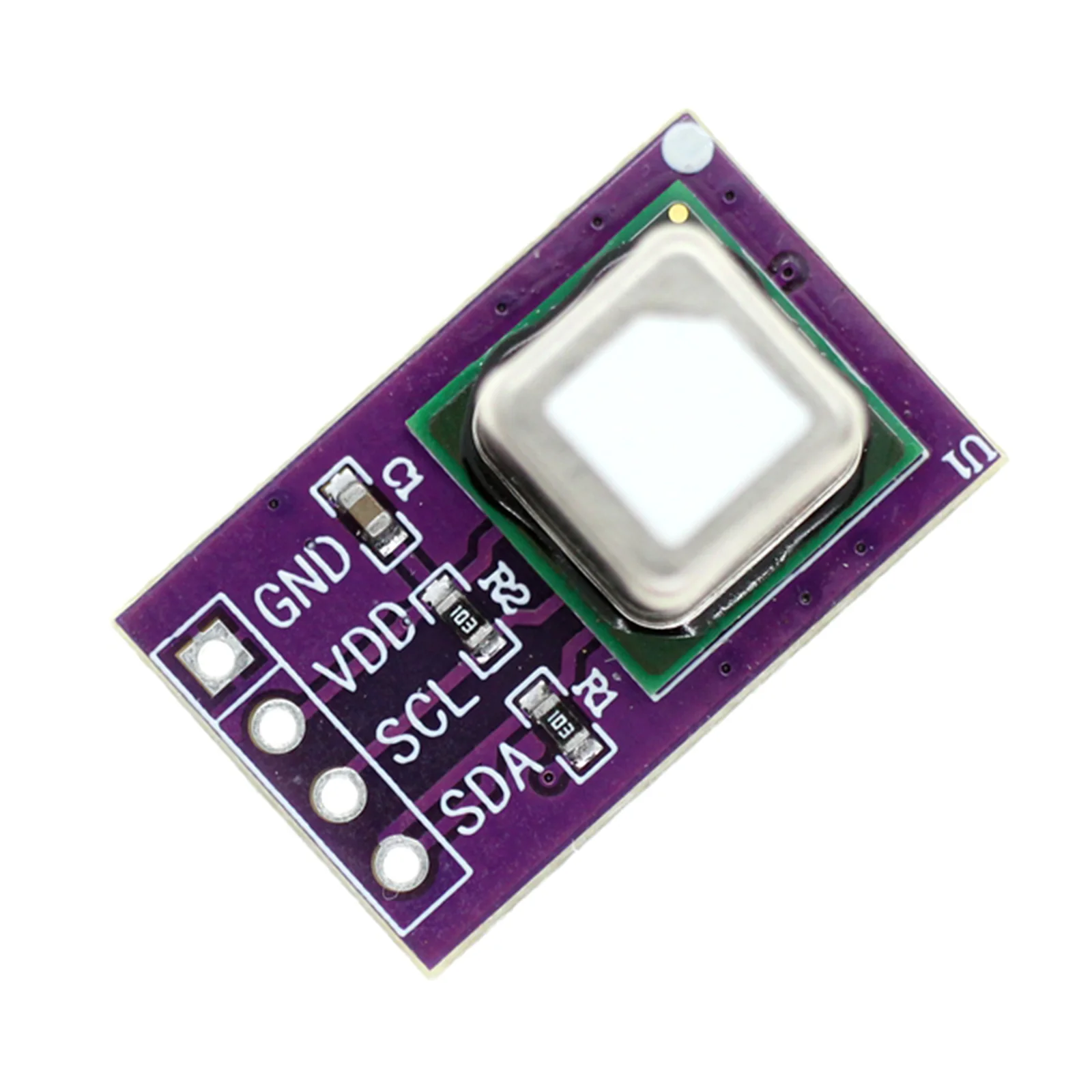Gas Sensors Compact Size 3.3V Carbon Dioxide Detectors Low Power Consumption Temperature Humidity Sensors for Indoor Air Quality