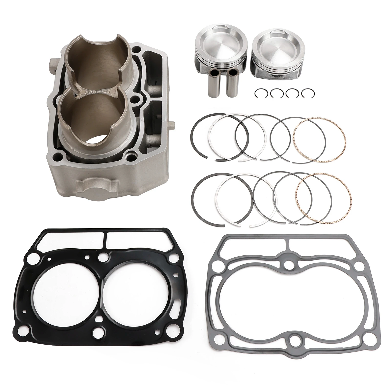 Artudatech Cylinder Piston Top End Kit For Polaris RZR 800 Ranger 800 Sportsman 800 05-17