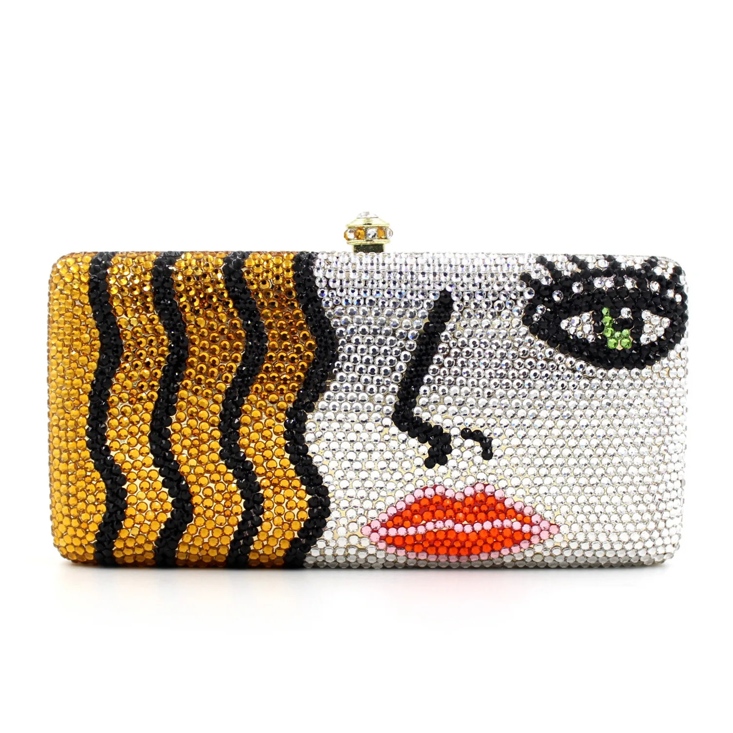Rhinestone Dinner Bag Diamond Crystal Clutch Brand Gift Clutch Modern Girl Clutch Bag Woman Handbag Vestido De Noche Fiesta Lujo