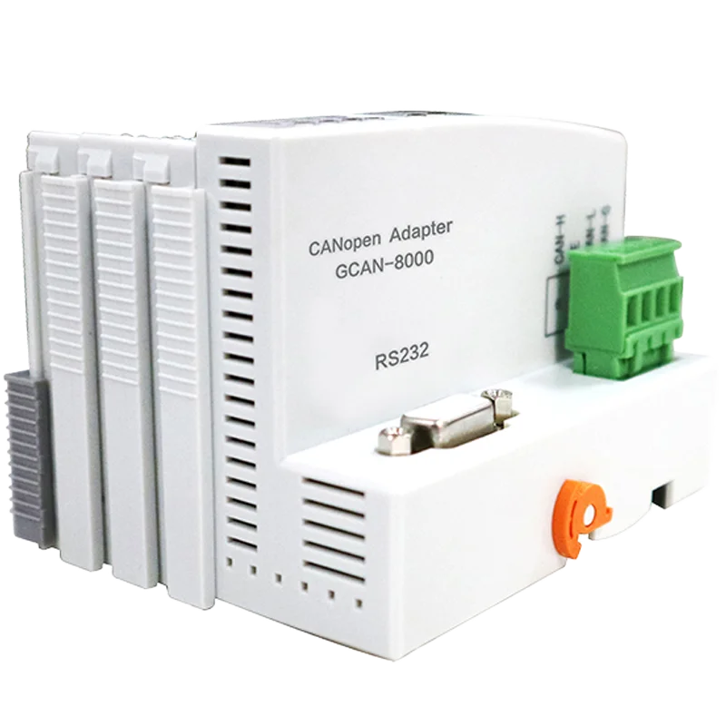 Il modulo I/O remoto GCAN CANopen bus La comunicazione Modbus può espandere ingresso e uscita analogici digitali Accoppiatore CANopen GCAN-8000