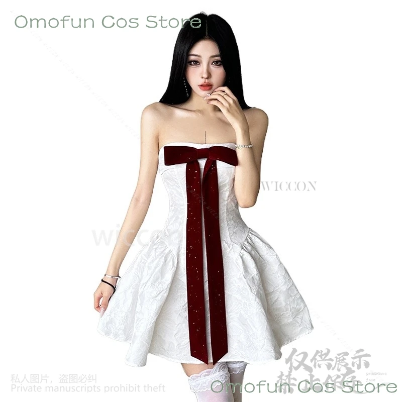 2024 Kerst Kostuum Cosplay Anime Jurk Y2k Mode Sexy Lolita Bruiloft Mini Jurken Voor Meisjes Vrouw Aangepaste Cosplay