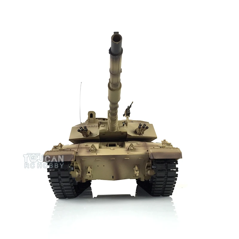 

FPV Henglong 1/16 7.0 Plastic Challenger II RC Tank 3908 360° Turret Gearbox Remote Control Model