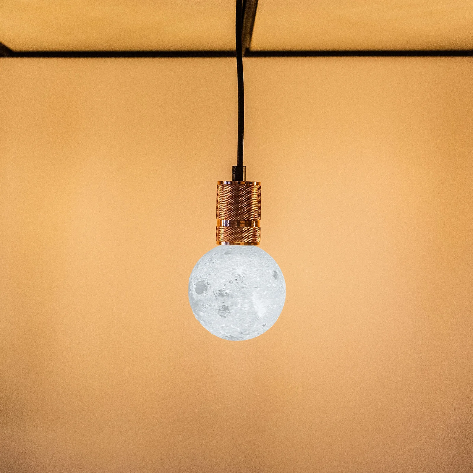 

3D Printed 80Mm G9 Replacement For Moon Plastic Ceiling Lamp Cover Simple Round Light Shade Decorative Dome Lamp Accessory Home