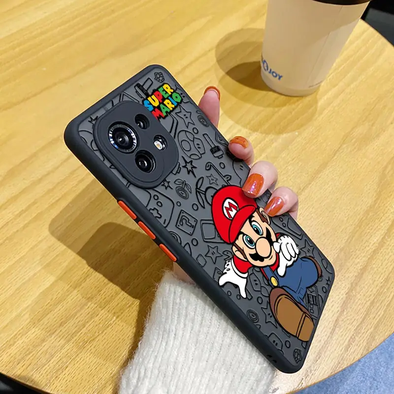 جراب هاتف كلاسيكي للغاية لعبة M Marios ، غطاء غير لامع لـ Xiaomi Poco X3 NFC F3 F5 M3 M4 X4 Pro X5 Mi 11 Lite 5G NE 11T 12T Pro 10