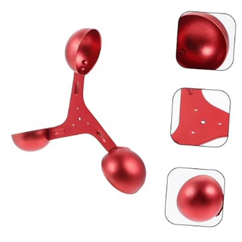 Anemometer Wind Speed Output Anemometer Anemometer Aluminum Alloy Wind Speed Calculator With Three-Cup Type Anemometer Durable