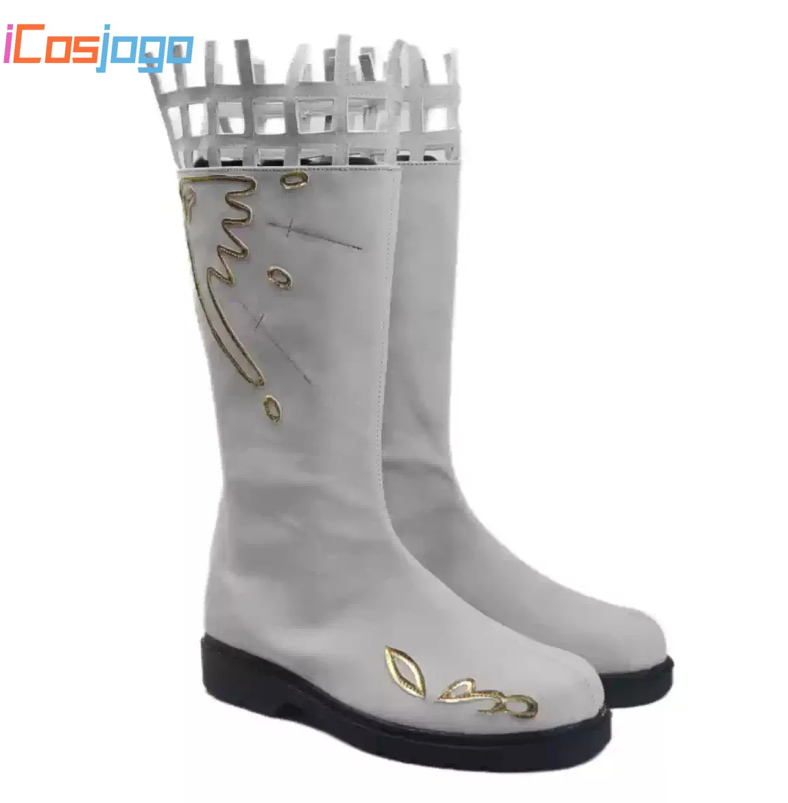 Virtual YouTuber	Kagami Hayato  Cosplay Shoes Halloween Carnival Boots PU Leather Shoes Cosplay Costume Prop