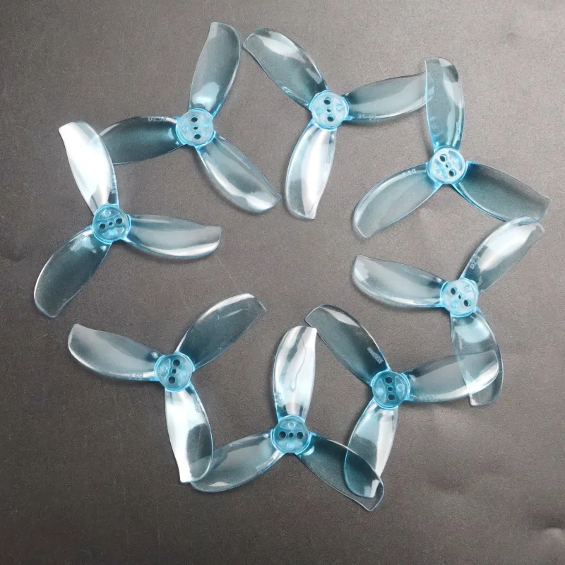 Gemfan D2.5-3 Elica a 3 pale da 63,5 mm 4 paia (4CW+4CCW), DJI O4 HD compatibile per droni Whoop canalizzati, equilibrio migliorato