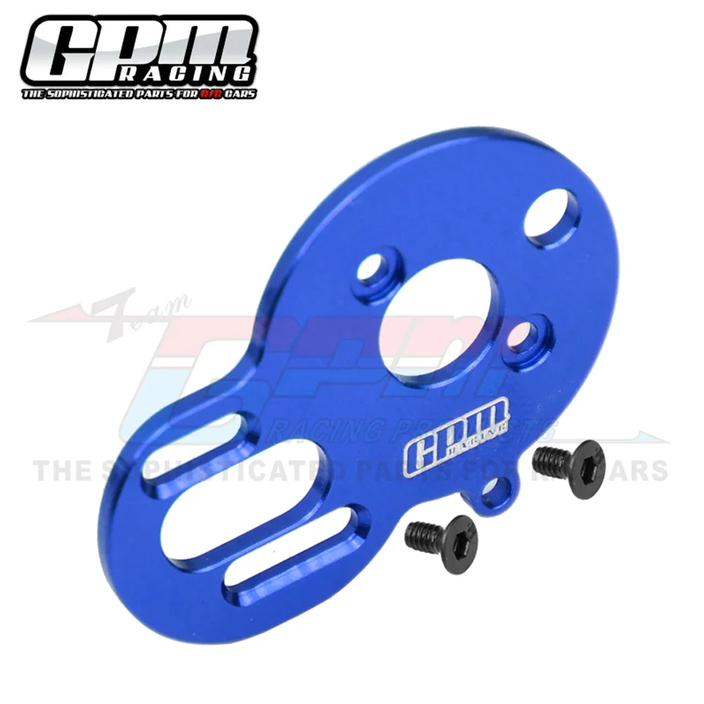 GPM Metal Aluminum Alloy Motor Mount Plate Compatible HobbyWing 1621 Motor LOS-1769 for LOSI 1/24 Micro-B 2WD Buggy RTR LOS00007