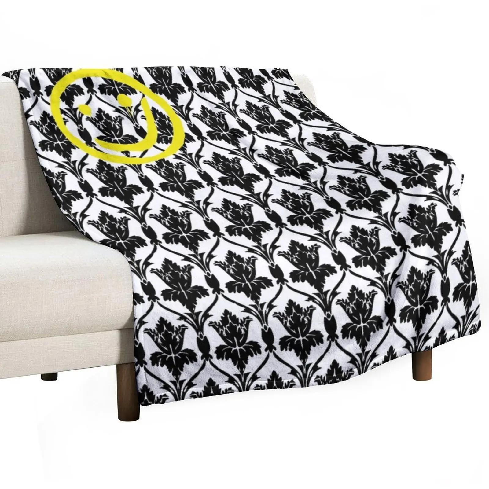 

Sherlock Wallpaper Design Throw Blanket Warm Luxury Designer Blankets