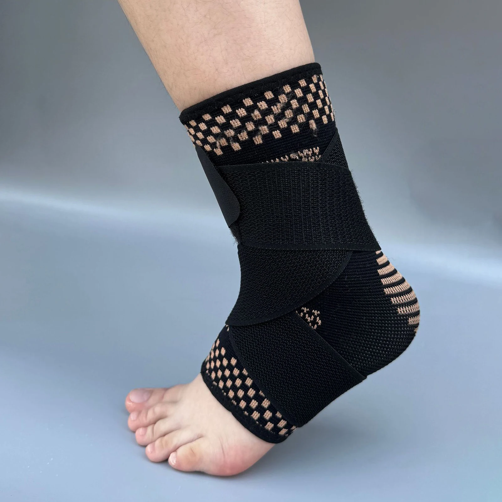 Ankle Brace Support Wrap Fitness Exercise Foot Joint Ankle Protector Suitable For Basketball Soccer Outdoor Sports Accessories