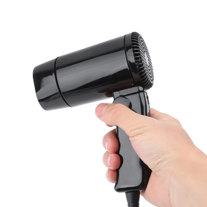 Portable 12V Car-styling Hair Dryer Hot Cold Folding Blower Window Defroster Dropshipping