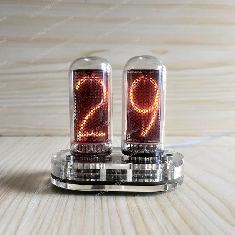 2-Digit IN-18 Retro Glow Tube The rmometer IN18 Nixie Clock(Not included IN-18 glow tube)