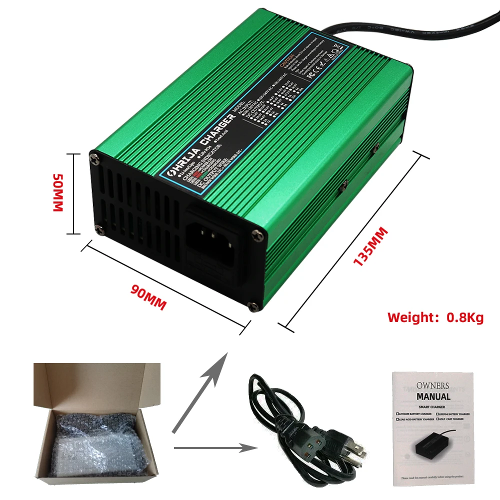 Ładowarka 16.8V 10A inteligentna aluminiowa obudowa nadaje się do 4S 14.8V zewnętrzna bateria litowa Robot bezpieczna i stabilna ładowarka 14.8V