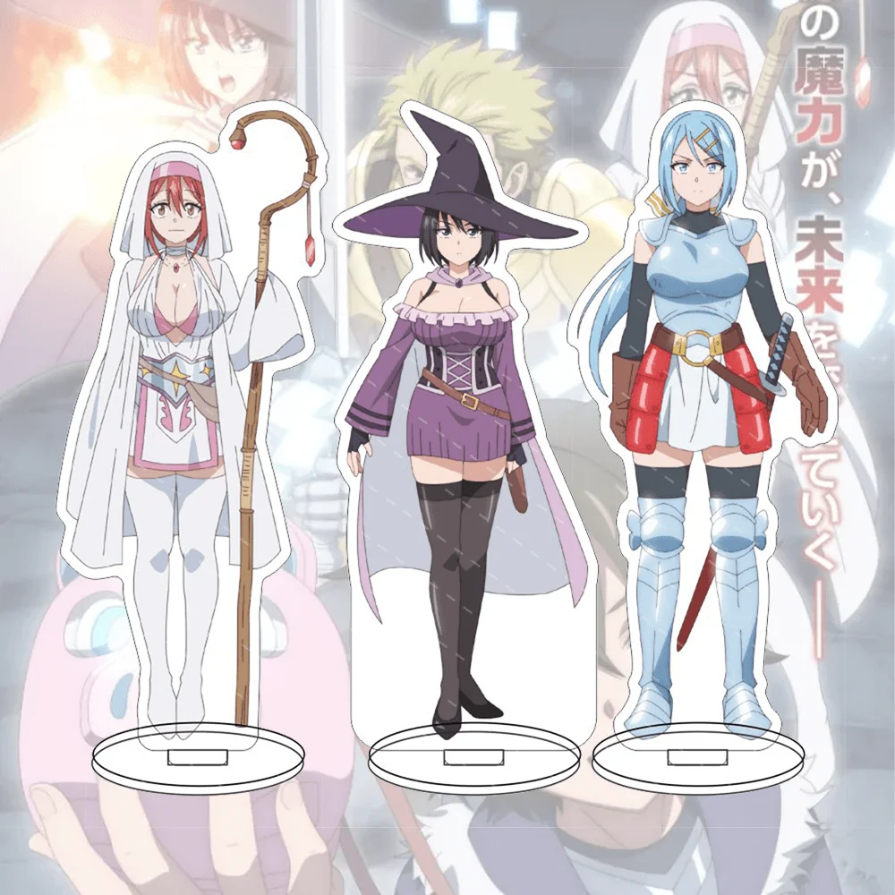 Borrowed Magic Is Forcibly Collected Elle 15cm Acrylic Stand Keychain Anime Figure Desk Decor Toy Fan Gift