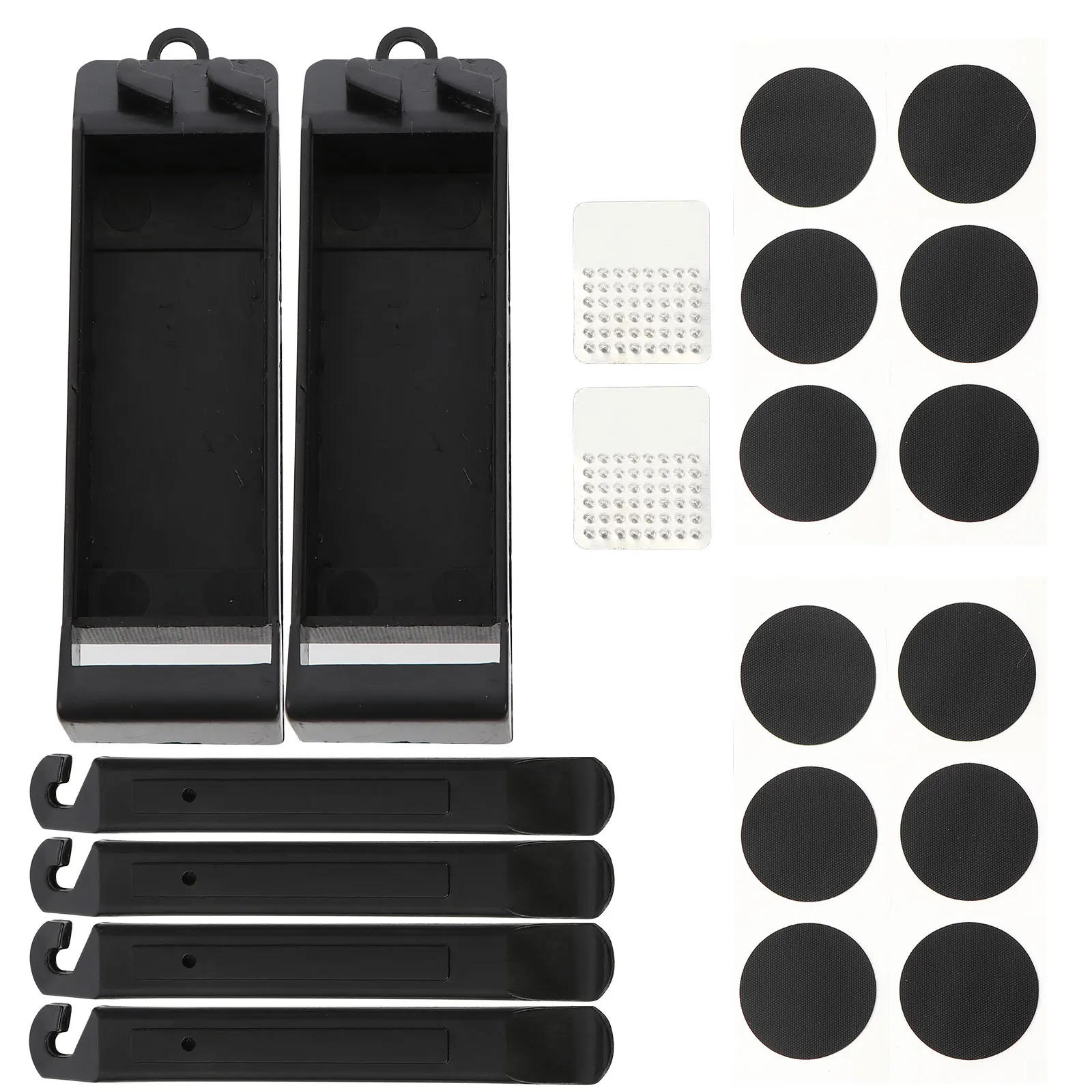 

2 Sets Cycling Repairing Plastic Accessory Lightweight Portable Outdoor Tyre Kit Set Repair Tool Set for Bike Road Bike