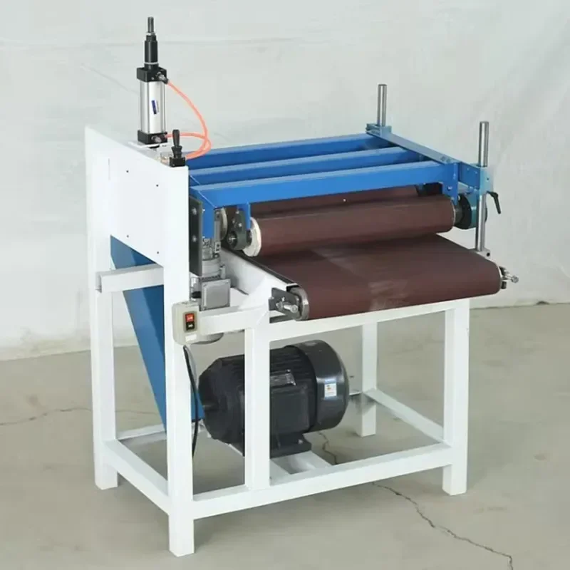 2025 Wood Surface Sander Automatic Feed Belt Sander Smooth Wire Drawing Polishing Machine Woodworking Machinery