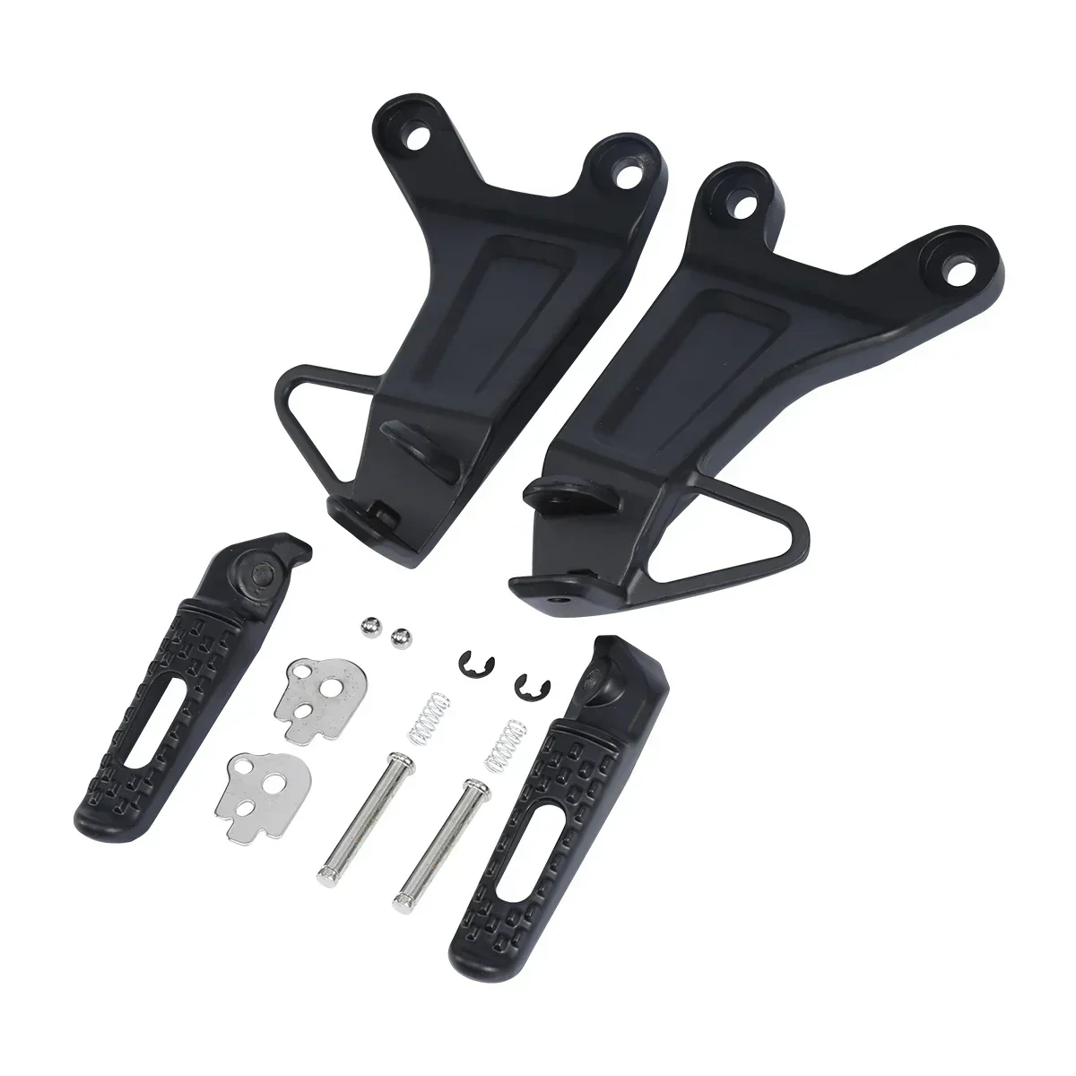 Reposapiés de pasajero para motocicleta, piezas de juego de estriberas para Honda CBR 600RR 600 RR 2003-2004