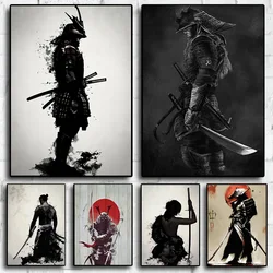 Japanese Anime Aesthetic Wall Art Game Retro Samurai HD Oil On Canvas Posters And Prints Home Bedroom Decoration Gifts