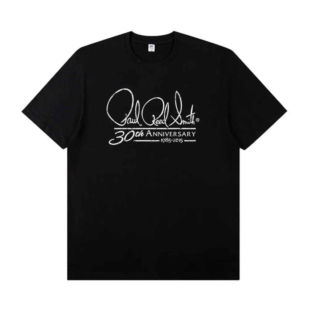 PRS E-Gitarren-Motiv Rundhals Rock T-Shirt Kurzarm Band-Sänger Gitarrist Übungs-T-Shirt Trendig – Detail 5