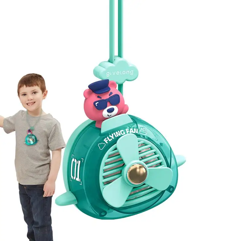 미니 행잉 넥 선풍기 충전식 작은 목걸이 선풍기, 3 풍속, 작은 목 선풍기, 귀여운 목 냉각 선풍기, 여행 및 랜야드