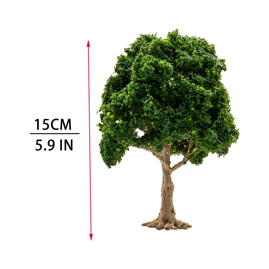 10-15cm Simulation Miniature Wire Trees Model Artificial Plant Toys for Railway Train Layout/Diy Model Making/Diorama