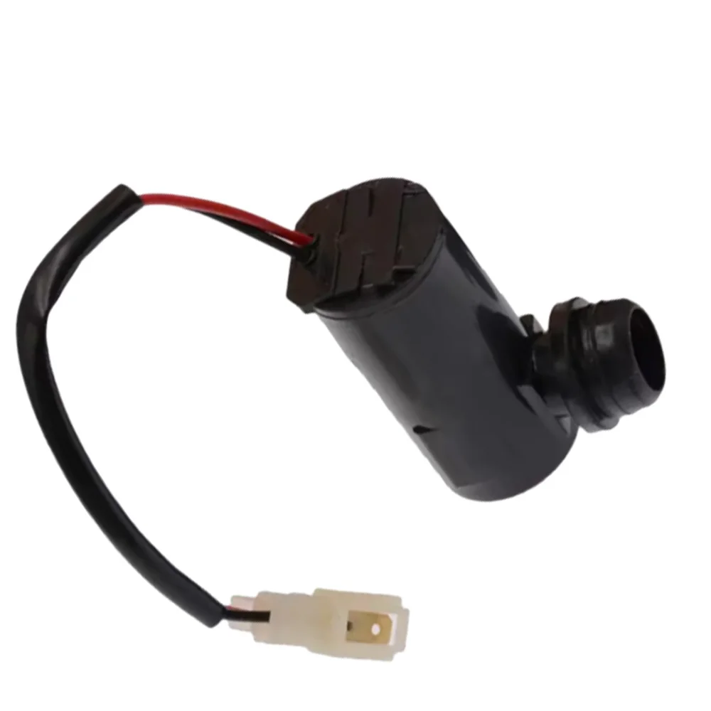 محرك خزان تنظيف الزجاج الأمامي للسيارات العالمي 24 فولت تيار مستمر 2 دبابيس مضخة غسيل الزجاج الأمامي مع سلك #5