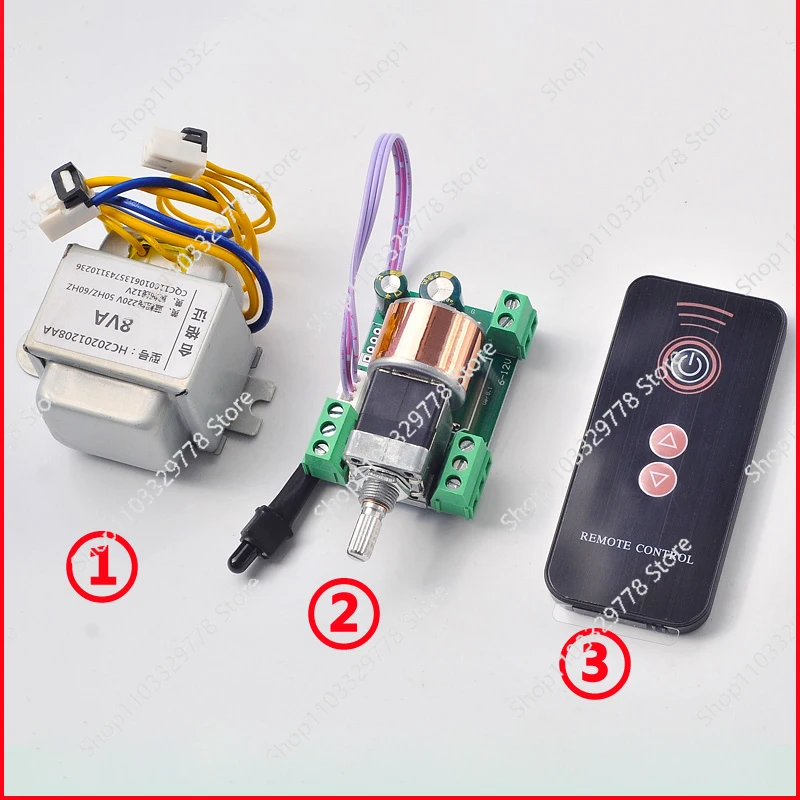 HiFi Audio Infrared Remote Control Volume Control Adjust Board Amplifier Preamp Motor Potentiometer Adjusts Volume Tone