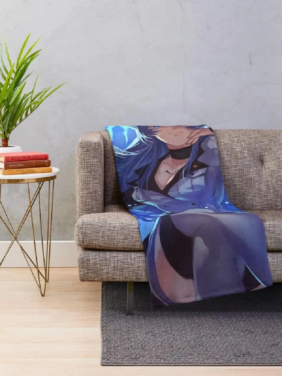 Esdeath Akame Ga Kill Anime Throw Blanket for Cozy Comfort