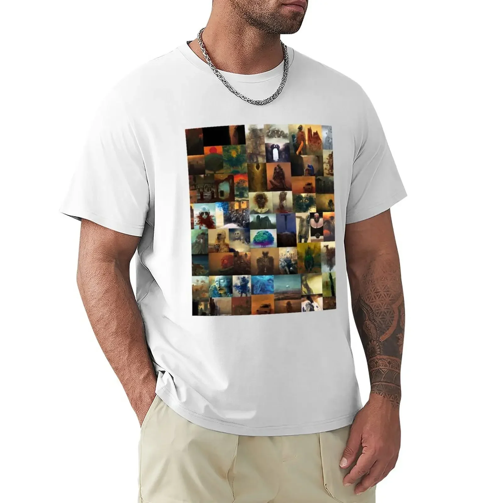 Beksinski - Collage T-Shirt