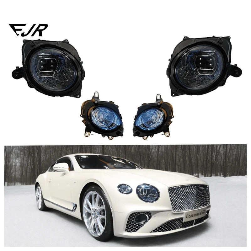 

OEM LED Headlights for Bentley Continental GT 2020+ New Condition 3SD941005 3SD941006 3SD953041 3SD953042