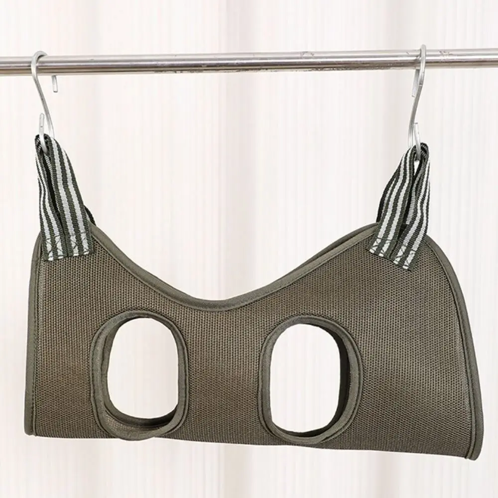 

Hanging Pet Grooming Hammock Anti Scratch Fixed Helper Cat Dog Beauty Hammock with 2 Hooks Bath Bag Cat Trimming Restraint Bag