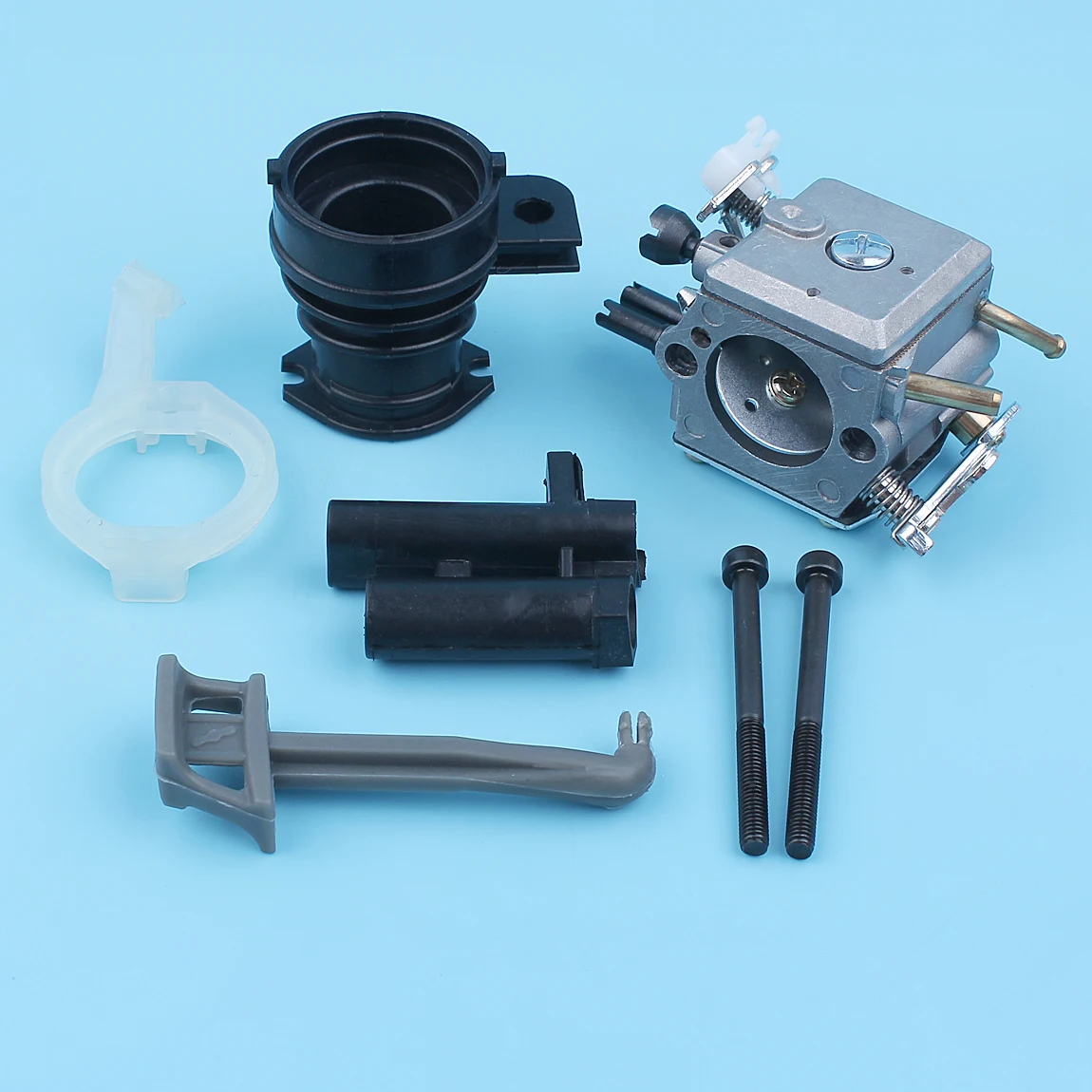 Imagem -03 - Carburador Coletor de Admissão Choke Haste Parafuso Suporte Kit para Husqvarna 365 372xp 371 362 372 Motosserra 503 28 3203 5032818-01