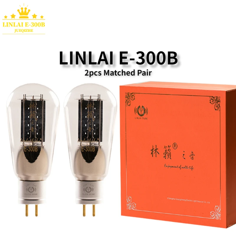 

LINLAI E-300B Vacuum Tube 300B Elite Series Replaces PSVANE A300B WE300B KR300B BT300 SHUGUANG JJ300B Vacuum Tube Amplifier