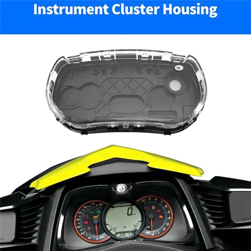 【Price Drop !!】278003531 LCD Display Screen With Instrument Cluster Housing For Sea-Doo 4-Tec RXP RXT 255 260 Boost 278002716