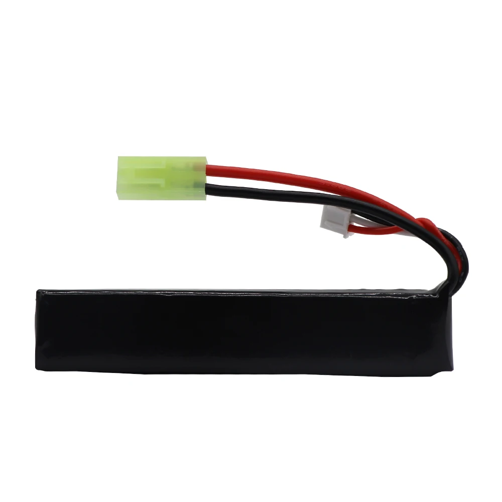 7.4v 2200mAh bateria Lipo do części pistoletu wody 2S 7.4V bateria do pistoletu pneumatycznego Mini Airsoft BB zabawki elektryczne pistoletów Tamiya